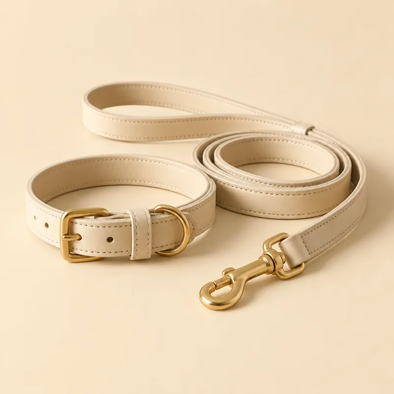 Collar y correa para mascotas